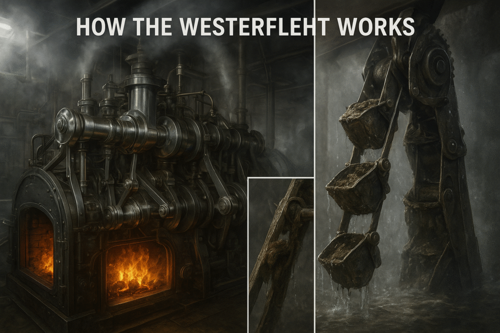 Die Westerfleht: Das Dampf-Monster, das den Flussboden frisst